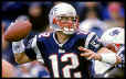 Tom Brady has the poise to succeed over the long haul. M. David Leeds/Allsport