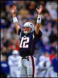 Tom Brady celebrates after scoring a touchdown (Sports Illustrated)