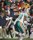 Against the Miami Dolphins