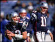 Drew Bledsoe and his successor, Tom Brady (Sports Illustrated)